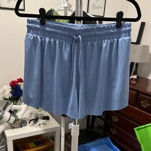 Pale blue gym/tennis shorts